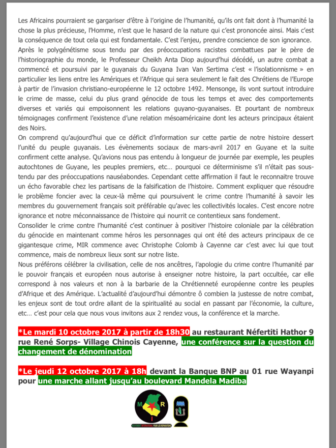 Association NiKa de MIR atè Gwiyàn 2/3 Association NiKa de MIR atè Gwiyàn 2/3