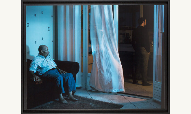 Mehdi Bahmed : &Quot;Scène Intérieure&Quot;. © Musée National D'art Moderne Et Contemporain De La Palestine, Don De L'artiste Mehdi Bahmed : &Quot;Scène Intérieure&Quot;. © Musée National D'art Moderne Et Contemporain De La Palestine, Don De L'artiste