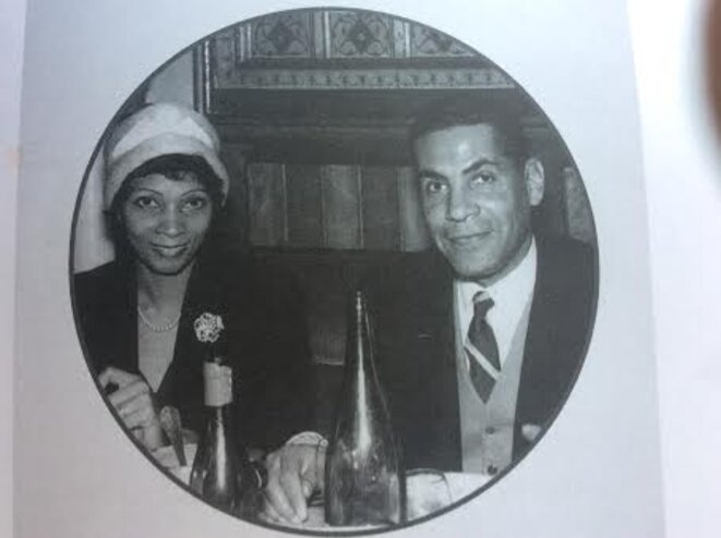 Paule et Albert Béville. Paule et Albert Béville.