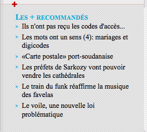 Les   recommandés