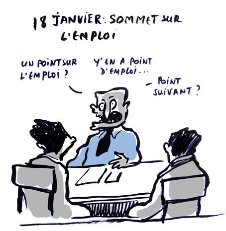 18 janvier, sommet sur l emploi