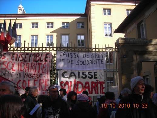 La Caisse de solidarité attend vos dons