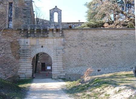 L'entrée du château