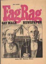 Fag Rag, n°1, 1971.