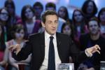 Nicolas Sarkozy, sur le plateau du Grand Journal Nicolas Sarkozy, sur le plateau du Grand Journal