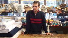 Lazaros, 28 ans, commerçant à Athènes.
