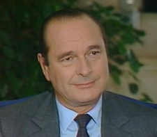 Jacques Chirac en 1989