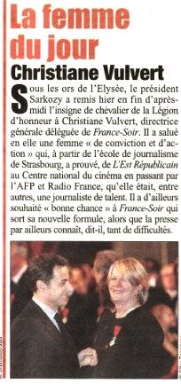 France-Soir, 18 mars 2010.
