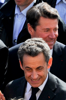 MM. Estrosi et Sarkozy