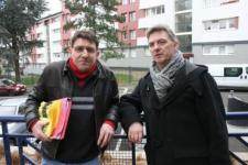 Le candidat communiste.
