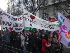 Manifestation en février 2011