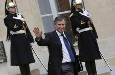 Cahuzac at the Elysée, January 3rd.