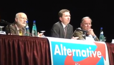 Réunion de l'AfD le 11 mars 2013 à Oberursel (Hesse). Réunion de l'AfD le 11 mars 2013 à Oberursel (Hesse).