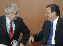 Fischer et Schröder, en 2005.
