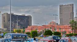 Depuis la place Tahrir, mars 2011