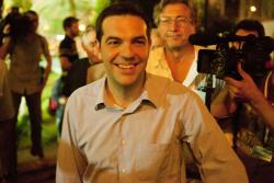 A.Tsipras au soir des élections du 17 juin