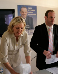 M. Le Pen et S. Briois.