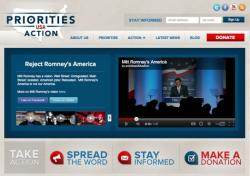 Le site web du super PAC d'Obama, qui joue la défensive face à Romney et Rove.