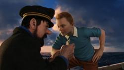 Tintin et Haddock sont dans un bateau...