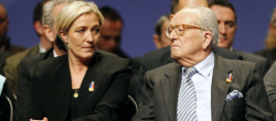 Marine et Jean-Marie Le Pen