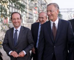 François Hollande et André Vallini
