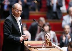 M. Marzouki à l'Assemblée