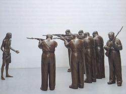 L'exécution du Christ, des Gao Brothers.