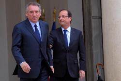 François Bayrou et François Hollande.