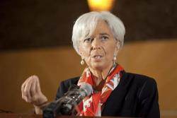 Christine Lagarde.