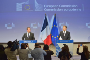 A Bruxelles le 13 mai, avec José Manuel Barroso ©CE.