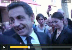 La (non) réaction de Sarkozy, jeudi.