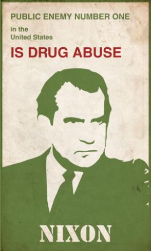 Nixon déclare la guerre aux drogues. Nixon déclare la guerre aux drogues.