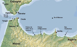 Ceuta et Melilla, enclaves espagnoles au Maroc. © Yves Zurlo