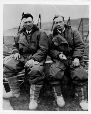 John Alcock et Arthur Whitten Brown, 1919 John Alcock et Arthur Whitten Brown, 1919