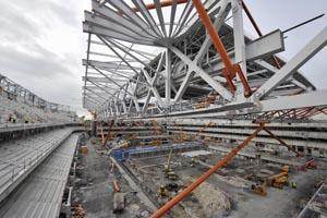 Le chantier du Grand Stade