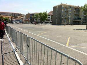 Le bâtiment HLM qui va être détruit