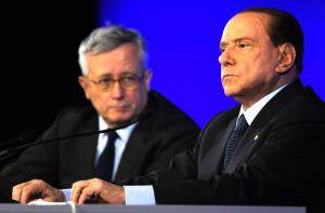 Silvio Berlusconi et Giulio Tremonti