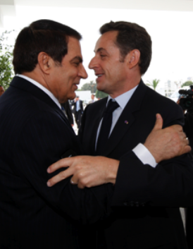 Avril 2008. N. Sarkozy à Tunis