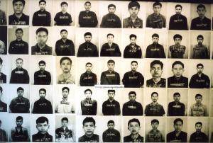 Des photos de prisonniers de S-21.