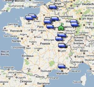 Carte multimédia accessible dans l'article