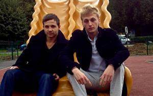 Brandon and Clément surviving, just, in the valley of the dole.