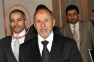 Obeidi, à gauche. Obeidi, à gauche.