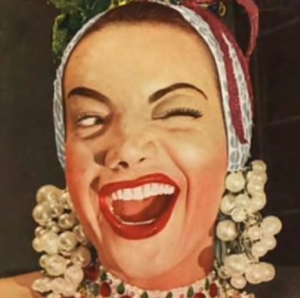 La chanteuse Carmen Miranda. La chanteuse Carmen Miranda.