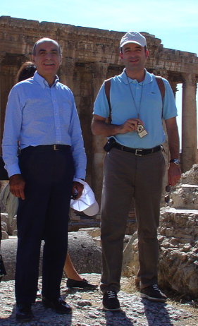 En voyage au Liban.