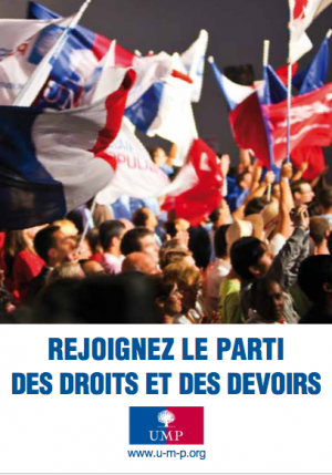 La campagne de novembre 2011 de l'UMP.