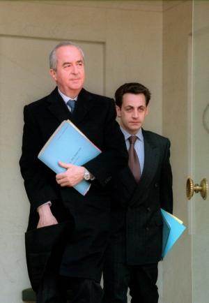 Edouard Balladur et Nicolas Sarkozy, en 1995. Edouard Balladur et Nicolas Sarkozy, en 1995.
