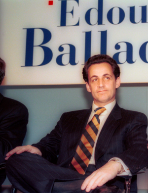 Nicolas Sarkozy, en 1995. 
