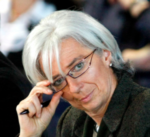 Christine Lagarde, la ministre qui voulait un « guide ».