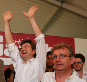 Avec Pierre Laurent en 2009.