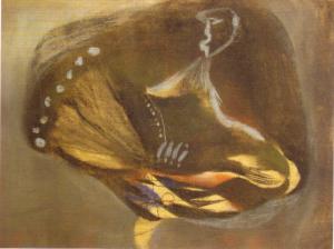 Lajos Vajda - Pastel sur papier, 1938
